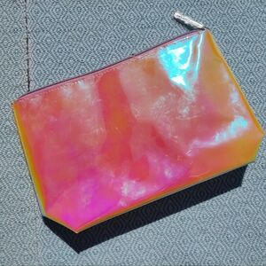 *Lancome makeup bag iridescent vinyl NWOT?